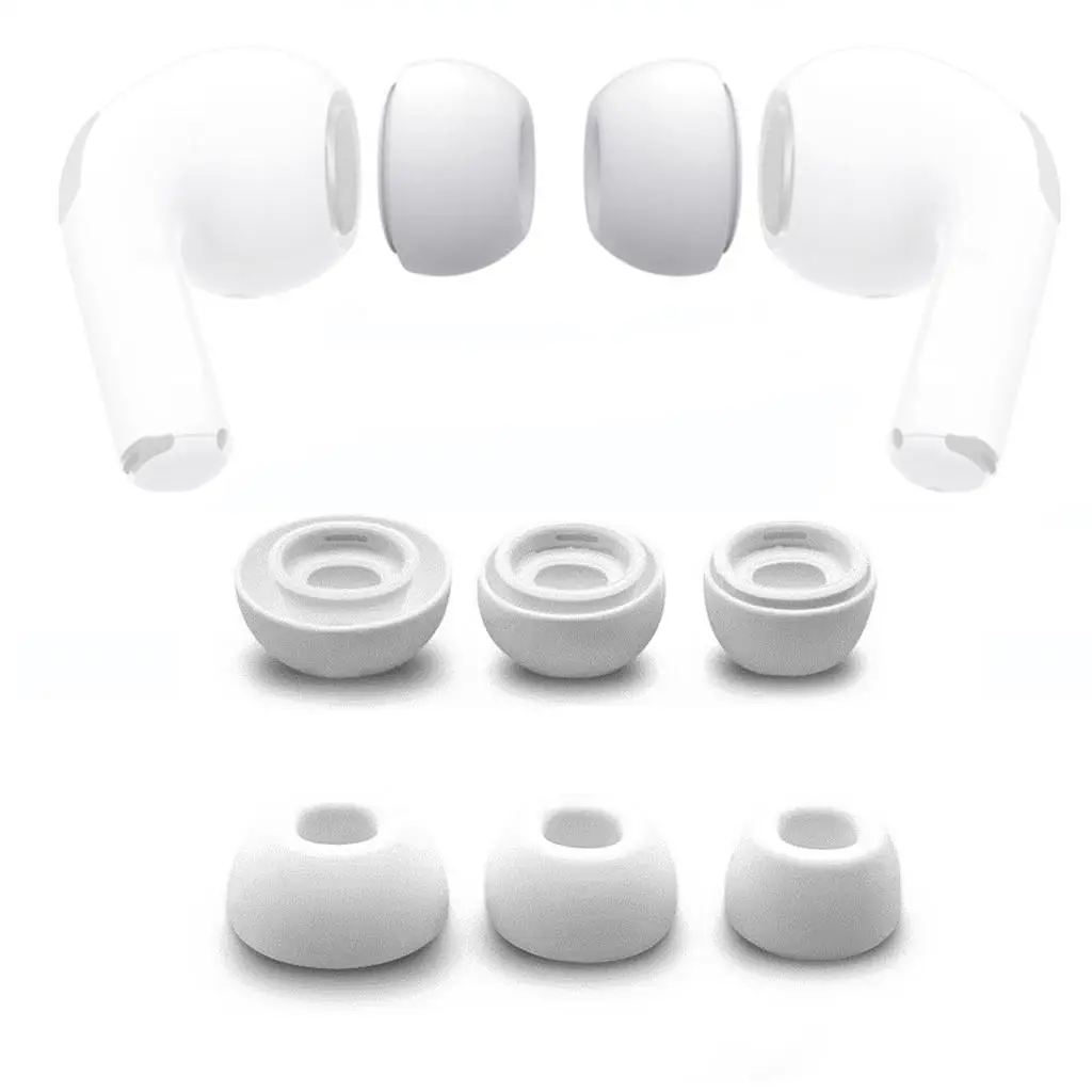 

Newest Soft Silicone Earbuds Earphone Tips Earplug Cover for Apple Airpods Pro 3 Pcs L M S Size Headphone Eartips for Airpods 3