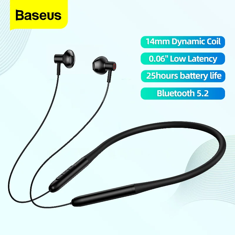 Baseus P1 шейные наушники Bluetooth 5.2 беспроводные наушники Hifi Стерео Игровые наушники с микрофоном Магнитная гарнитура шейные наушники
Baseus P1 шейные наушники Bluetooth 5.2 беспроводные наушники Hifi Стерео Игровые наушники с микрофоном Магнитная гарнитура шейные наушники