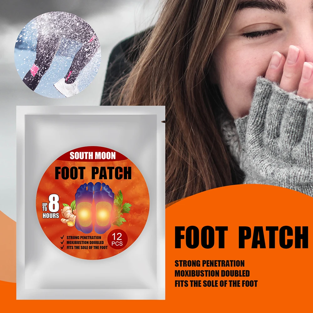 12pcs Self-heating Detox Foot Patches Ginger Wormwood Foot Care Pads Detoxify Toxins Weight Loss Improve Sleep Foot Sticker
12pcs Self-heating Detox Foot Patches Ginger Wormwood Foot Care Pads Detoxify Toxins Weight Loss Improve Sleep Foot Sticker
