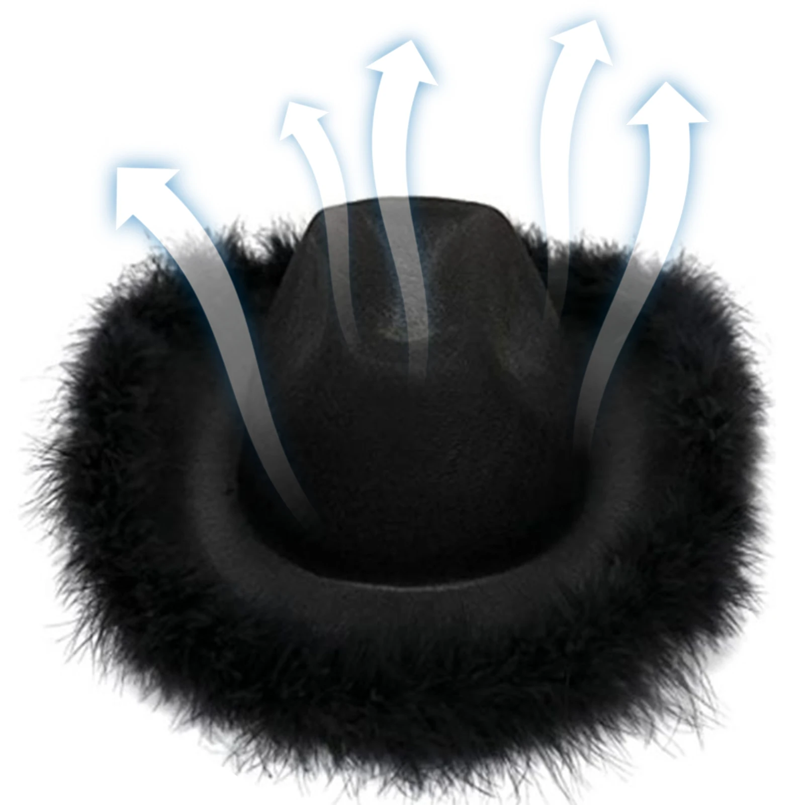 Cowgirl Hats Women Fluffy Brim Girls Womens Cow Girl Hat Fluffy Brim Cowgirl Cowboy Hats Carnival Costume Accessory
Cowgirl Hats Women Fluffy Brim Girls Womens Cow Girl Hat Fluffy Brim Cowgirl Cowboy Hats Carnival Costume Accessory