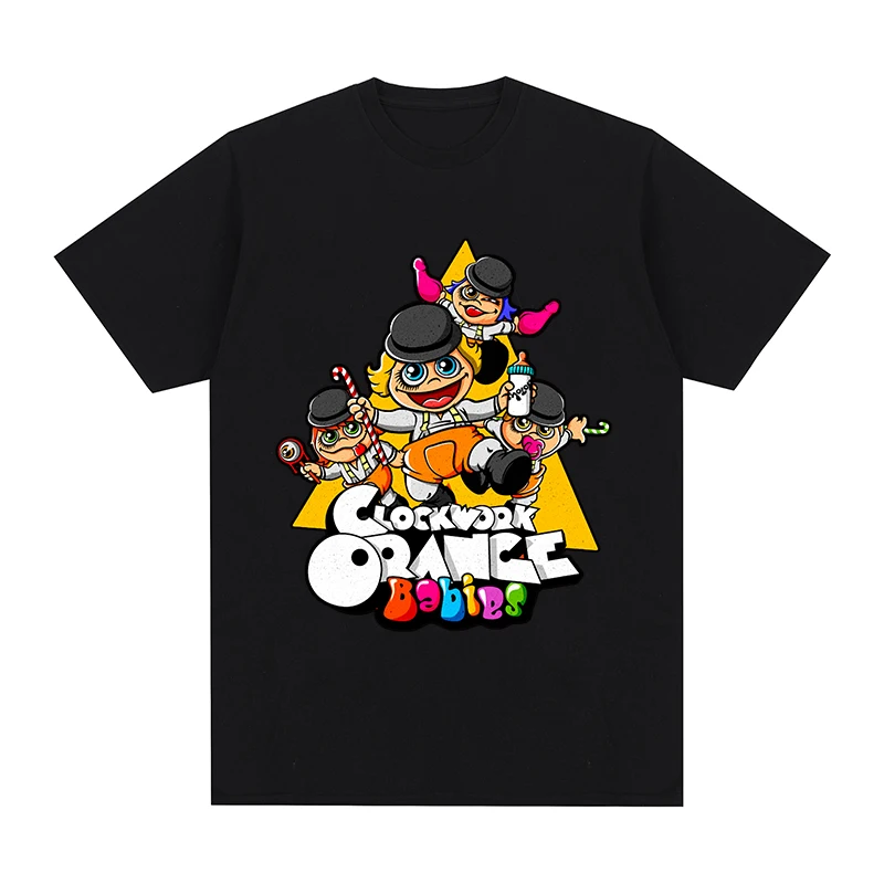 A Clockwork Orange Cartoon novelty T-shirt Cotton Men T shirt New TEE TSHIRT Womens Tops
A Clockwork Orange Cartoon novelty T-shirt Cotton Men T shirt New TEE TSHIRT Womens Tops