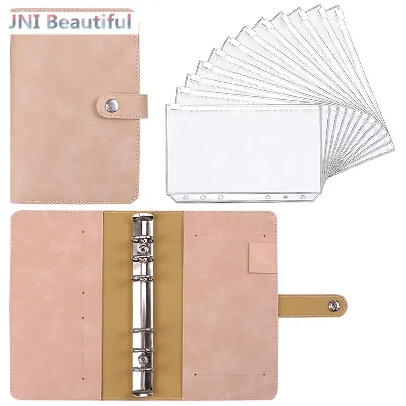 1 Set x Planner Binder Budget Planner Cash Envelope Binder With Budget Envelopes A6 Pocket PU material & Plastic
1 Set x Planner Binder Budget Planner Cash Envelope Binder With Budget Envelopes A6 Pocket PU material & Plastic