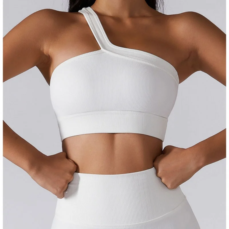 Women One Shoulder Yoga Set Fitness Ribbed Leggings Long Sleeve Crop Top Gym Sportswear Workout Tracksuits 2022
Women One Shoulder Yoga Set Fitness Ribbed Leggings Long Sleeve Crop Top Gym Sportswear Workout Tracksuits 2022