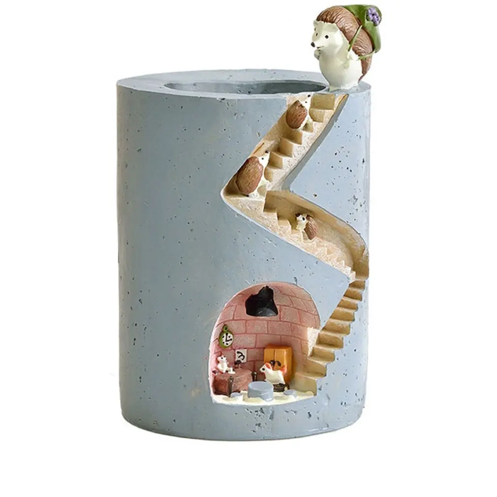 Креативный цветочный горшок из смолы в виде животного, емкость для посадки воды, кролик ежик, декоративный горшок, настольное украшение
Креативный цветочный горшок из смолы в виде животного, емкость для посадки воды, кролик ежик, декоративный горшок, настольное украшение