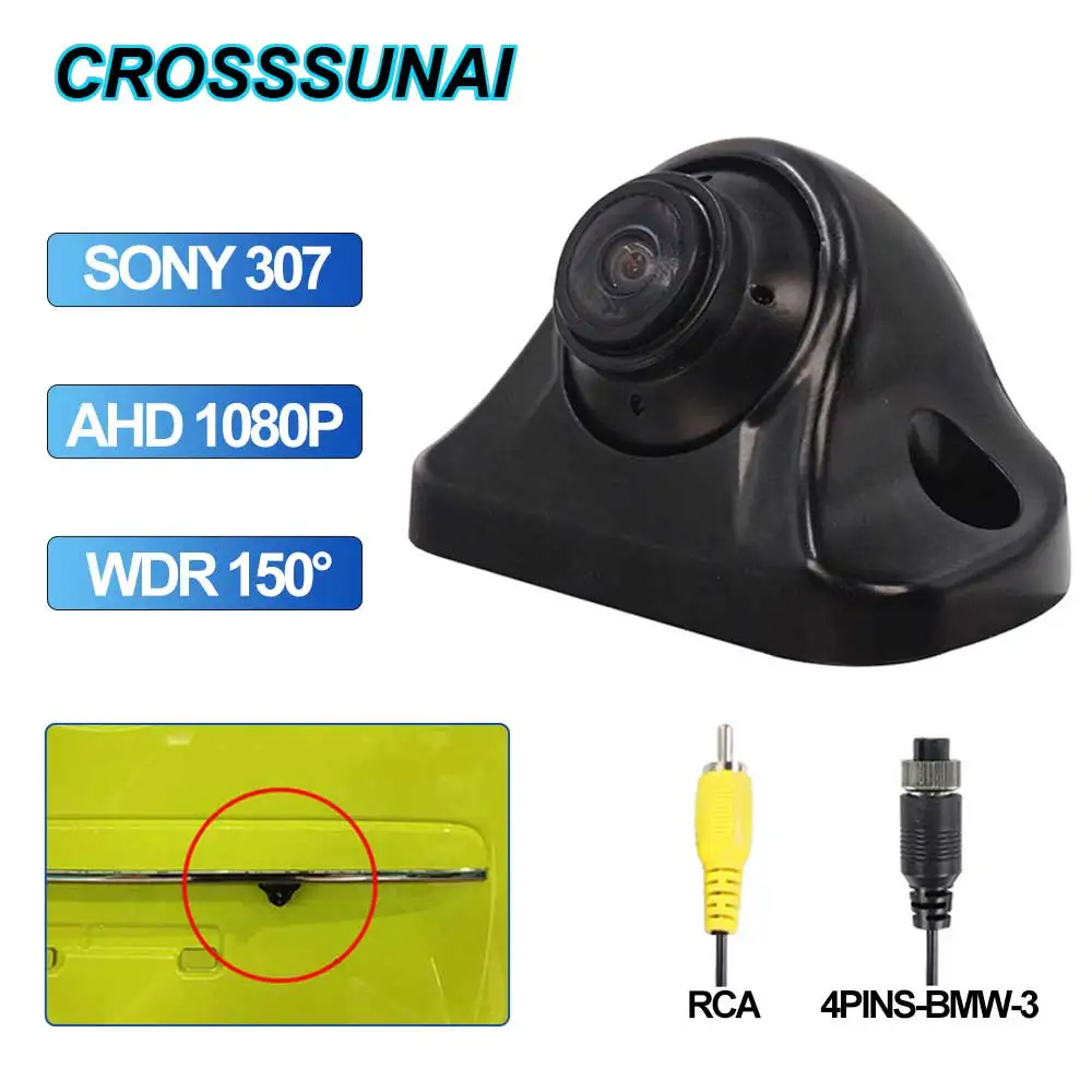 CROSSSUNAI 1080P SONY 307 AHD Car Rear Rearview Camera Parking 150 Degree Auto Night Vision Backup Camera Recorder Waterproof
CROSSSUNAI 1080P SONY 307 AHD Car Rear Rearview Camera Parking 150 Degree Auto Night Vision Backup Camera Recorder Waterproof