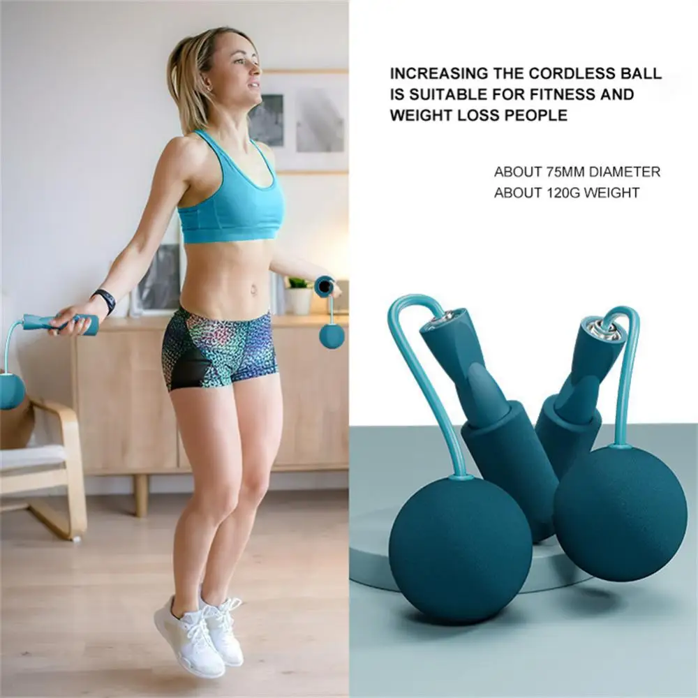 Bearing Weighted Cordless Jump Rope Gym Sports Fitness Training Adjustable Exercise Rapid Speed Skipping Rope Workout Equipment
Bearing Weighted Cordless Jump Rope Gym Sports Fitness Training Adjustable Exercise Rapid Speed Skipping Rope Workout Equipment