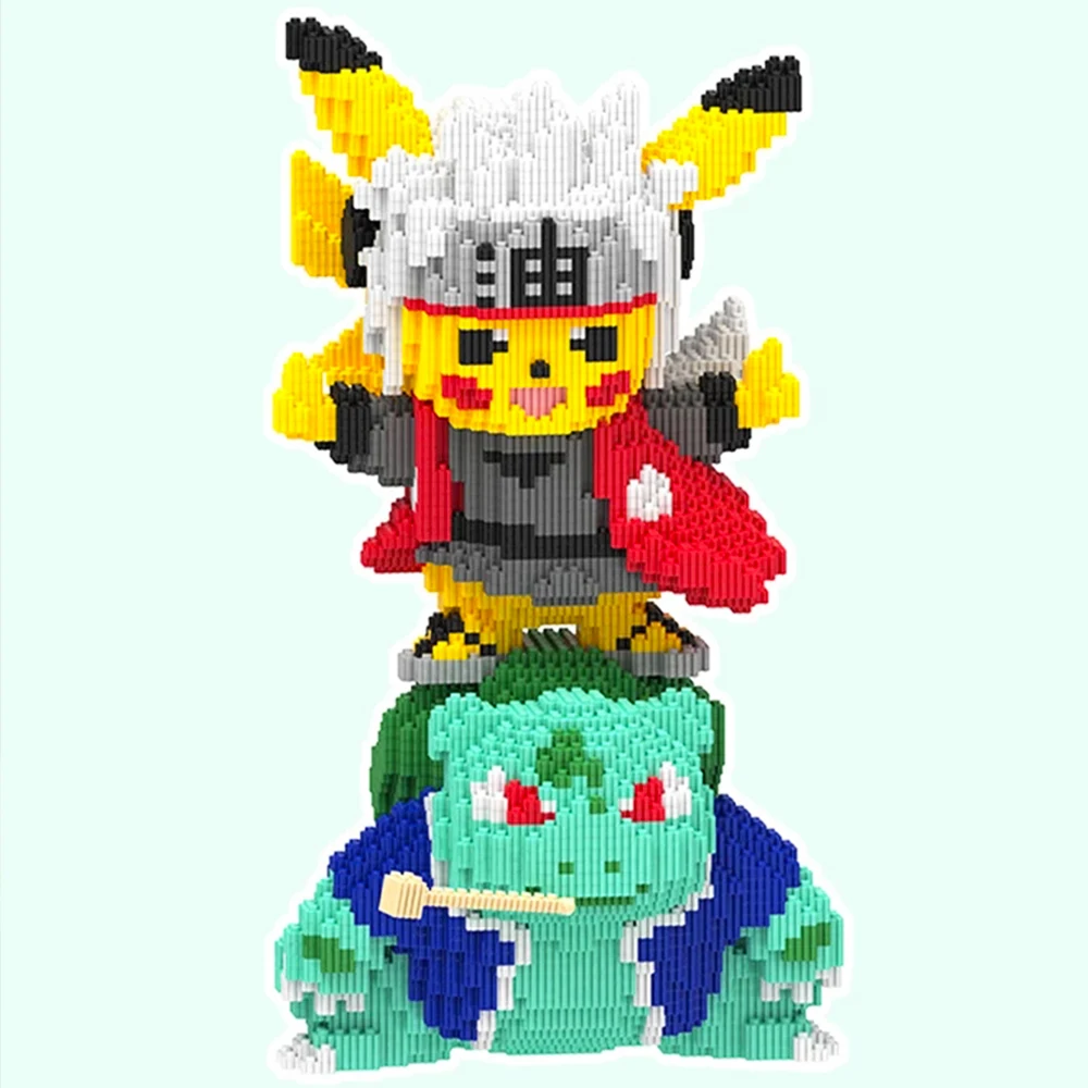 Classic Anime Pokemon Kawaii Pikachu Squirtle Assembly Building Block Model Doll Toy Education Game Graphics Action Figure Brick
Classic Anime Pokemon Kawaii Pikachu Squirtle Assembly Building Block Model Doll Toy Education Game Graphics Action Figure Brick