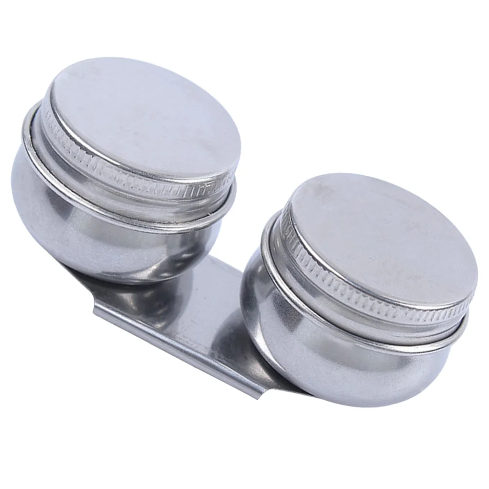 Stainless Steel Pot Double Palette Cups Brush Cleaning Portable Palettes Drawing Supplies Lid
Stainless Steel Pot Double Palette Cups Brush Cleaning Portable Palettes Drawing Supplies Lid