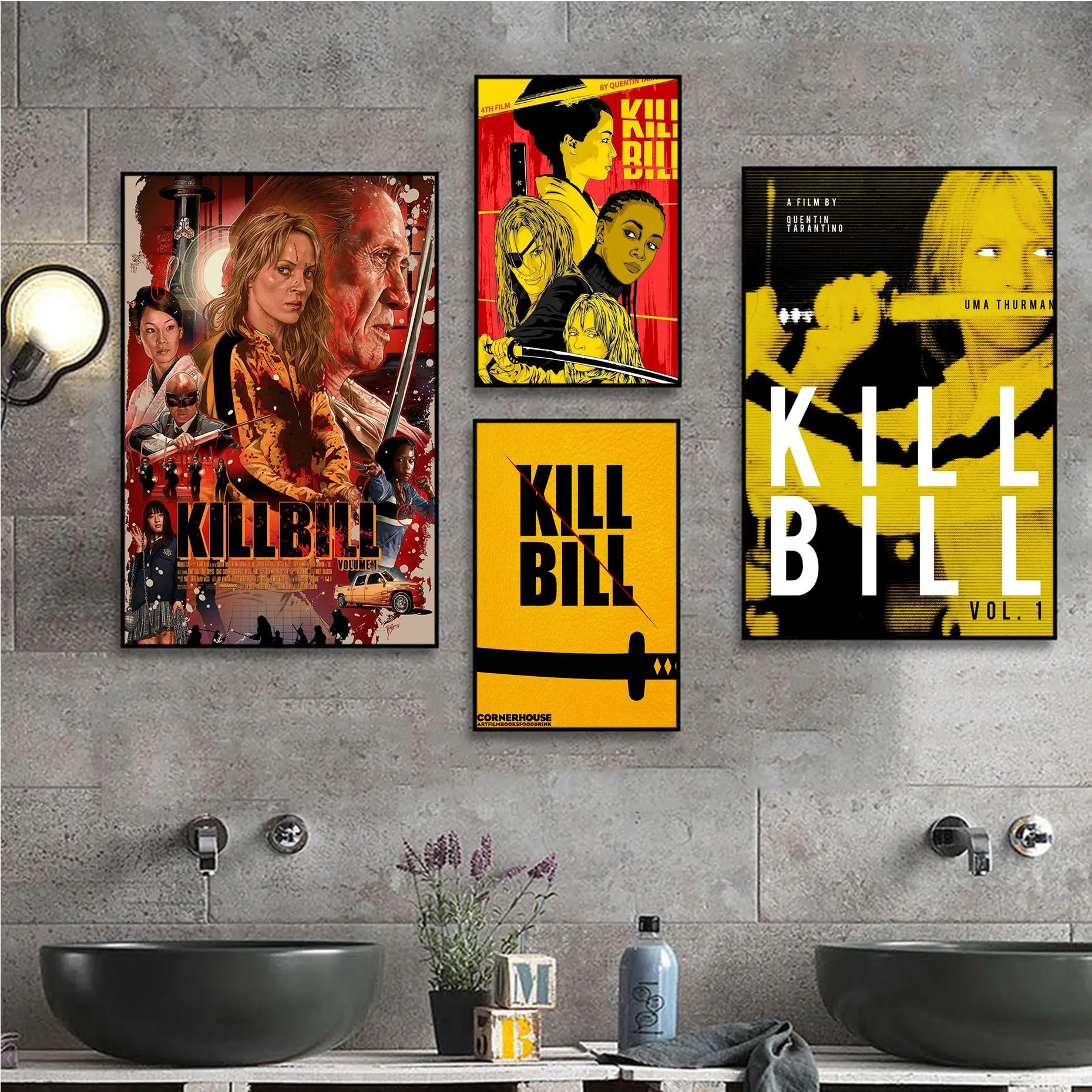 Classic Movie Kill Bill Movie Sticky Posters Fancy Wall Sticker For Living Room Bar Decoration Home Decor
Classic Movie Kill Bill Movie Sticky Posters Fancy Wall Sticker For Living Room Bar Decoration Home Decor