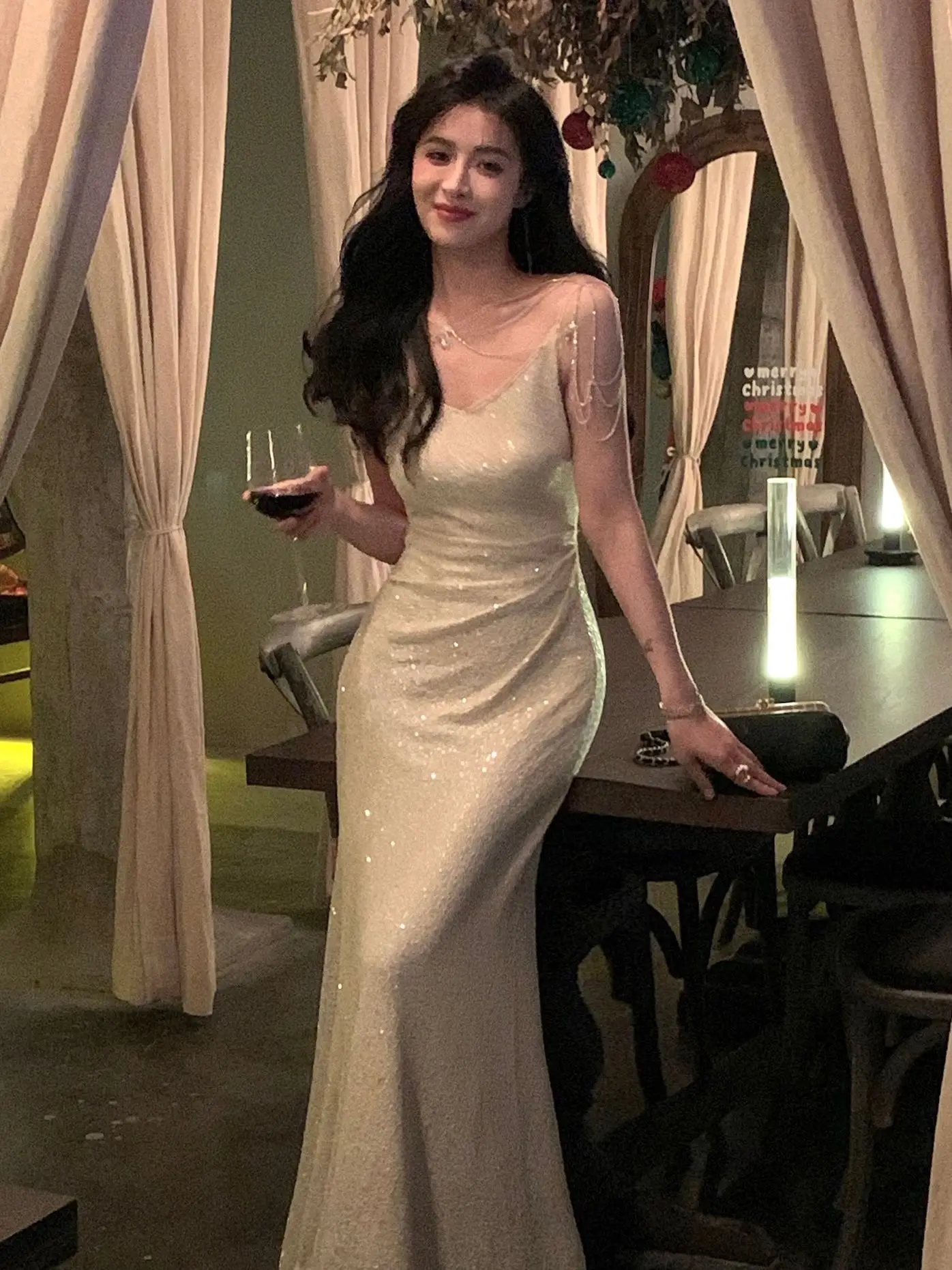 New Women Summer Long Dress Spaghetti Strap Sexy Elegant Evening Prom Wedding Party Clothes Vestidos 
New Women Summer Long Dress Spaghetti Strap Sexy Elegant Evening Prom Wedding Party Clothes Vestidos