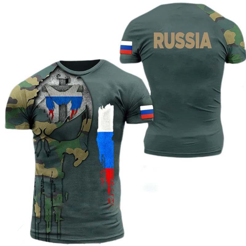 

Men Commando ARMY-VETERAN T Shirt Russia Army Camouflage T-shirts 3D Printed Short Sleeve Tactical Tee Breathable Tops Clothing