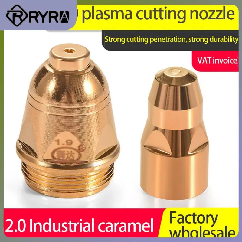 

Lgk-100 Plasma Cutting Nozzle 2.0 Hafnium Wire Air Plasma Cutting Machine Nozzle Cutting Torch Consumables P80 Electrode Nozzle