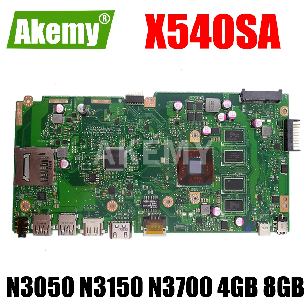 Akemy For ASUS VivoBook F540SA A540SA R540SA NB-D540SA Laptop Motherboard N3050 N3150 N3700 4GB 8GB X540SA Notebook Mainboard
Akemy For ASUS VivoBook F540SA A540SA R540SA NB-D540SA Laptop Motherboard N3050 N3150 N3700 4GB 8GB X540SA Notebook Mainboard