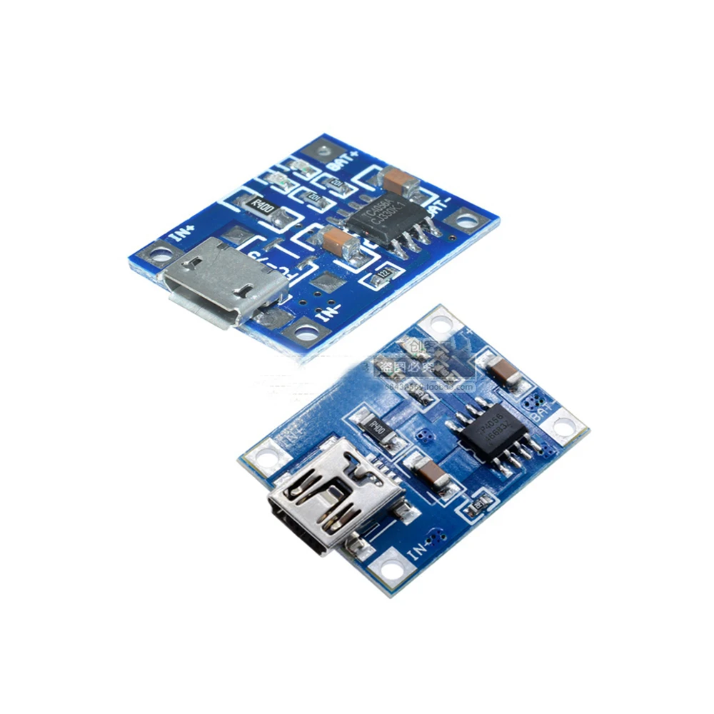 Зарядная плата TP4056 18650, 1 шт., 5 В, 1 А, Micro USB 18650, type-c, литиевая батарея, модуль зарядного устройства + Двойная функция защиты TP4056
Зарядная плата TP4056 18650, 1 шт., 5 В, 1 А, Micro USB 18650, type-c, литиевая батарея, модуль зарядного устройства + Двойная функция защиты TP4056