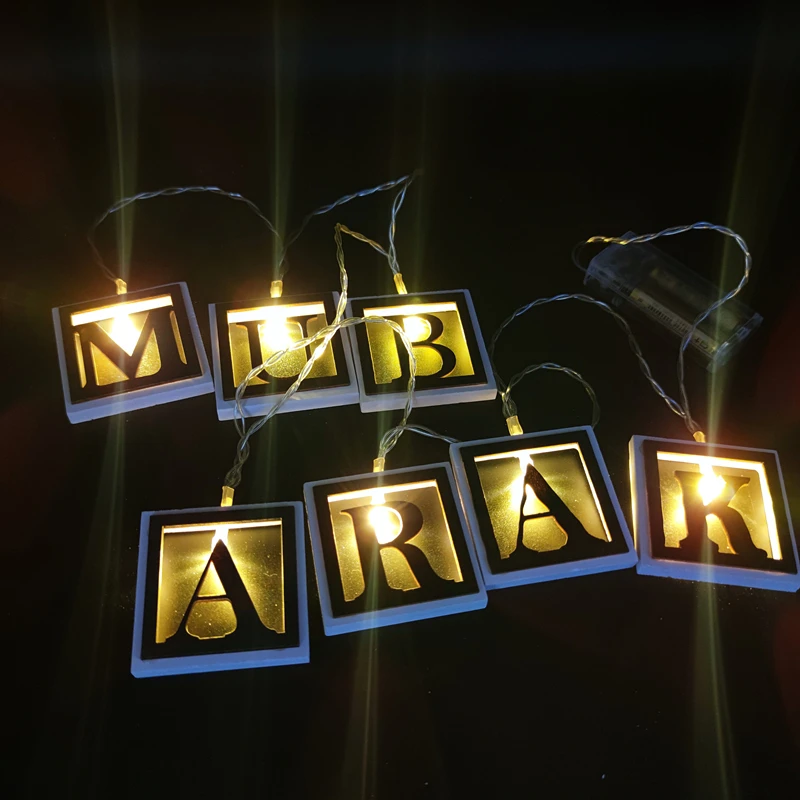 2022 Ramadan Kareem Decoration MubarakMuslim Islamic Festival Party DIY Decorations Eid Mubarak Moon Words Led Lights Decor
2022 Ramadan Kareem Decoration MubarakMuslim Islamic Festival Party DIY Decorations Eid Mubarak Moon Words Led Lights Decor