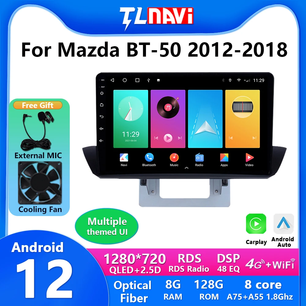 Автомобильная Мультимедийная система TL9/TL10 Android 12 для 2012-2018 Mazda BT 50 BT-50 BT50 Авторадио аудио стерео видеоплеер головное устройство
Автомобильная Мультимедийная система TL9/TL10 Android 12 для 2012-2018 Mazda BT 50 BT-50 BT50 Авторадио аудио стерео видеоплеер головное устройство
