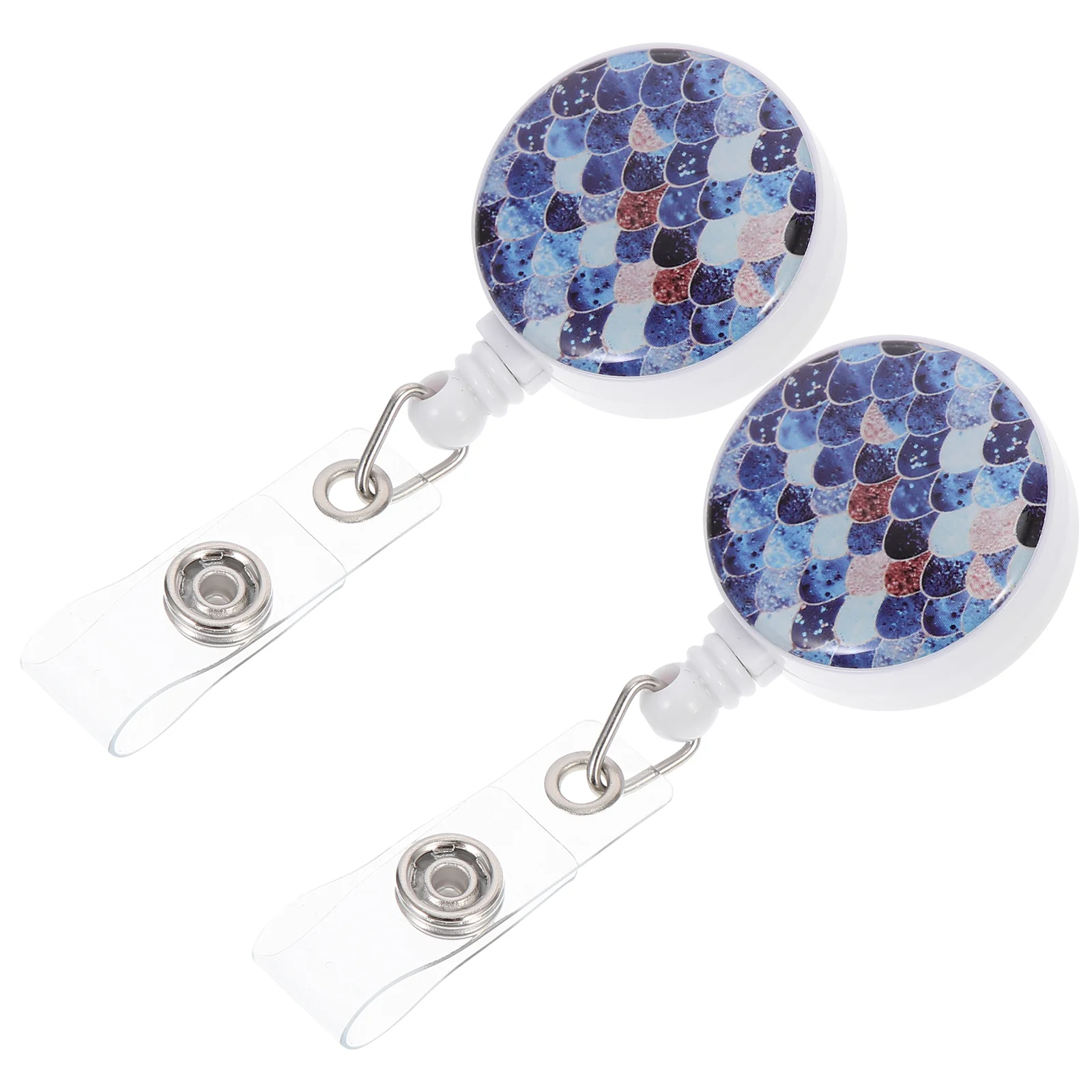 2Pcs Extendable Badge Reels Telescopic Card Reels Plastic Badge Holders Lovely Badge Supply
2Pcs Extendable Badge Reels Telescopic Card Reels Plastic Badge Holders Lovely Badge Supply