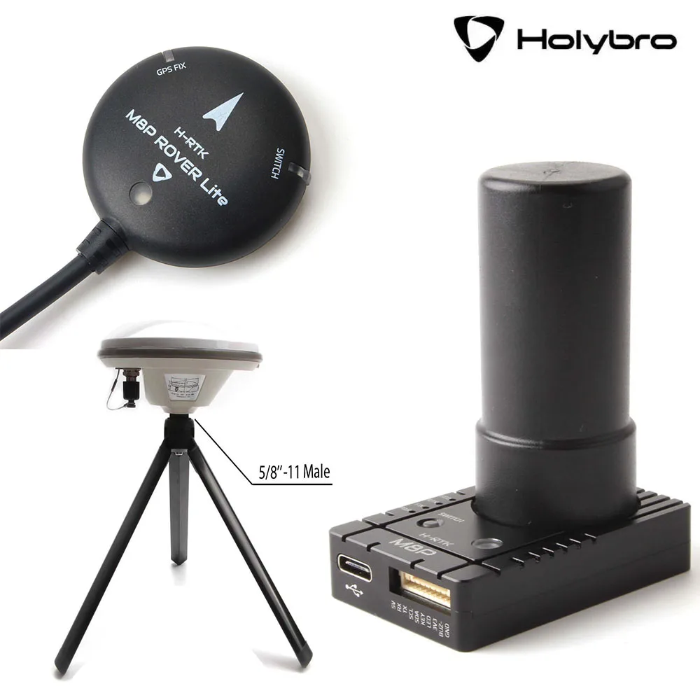 Holybro H-RTK M8P Rover Lite/Спиральный/базовый дифференциал высокоточная система позиционирования GNSS для радиоуправляемого самолета мультикоптера д...
Holybro H-RTK M8P Rover Lite/Спиральный/базовый дифференциал высокоточная система позиционирования GNSS для радиоуправляемого самолета мультикоптера д...