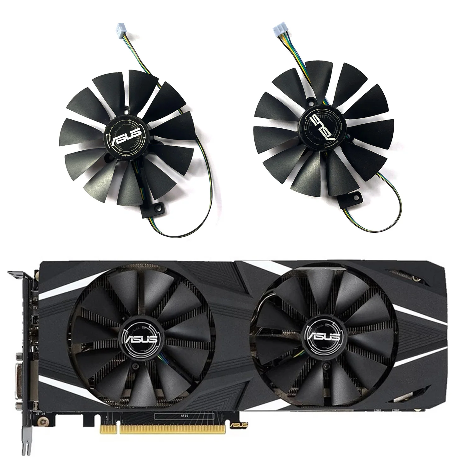 2pcs 87mm T129215SH FDC10U12S9-C 4pinRTX 2060 2070 2080 Ti GPU Card Cooler Fan For ASUS GeForceRTX2080 RTX2080Ti Gaming Card Fan
2pcs 87mm T129215SH FDC10U12S9-C 4pinRTX 2060 2070 2080 Ti GPU Card Cooler Fan For ASUS GeForceRTX2080 RTX2080Ti Gaming Card Fan