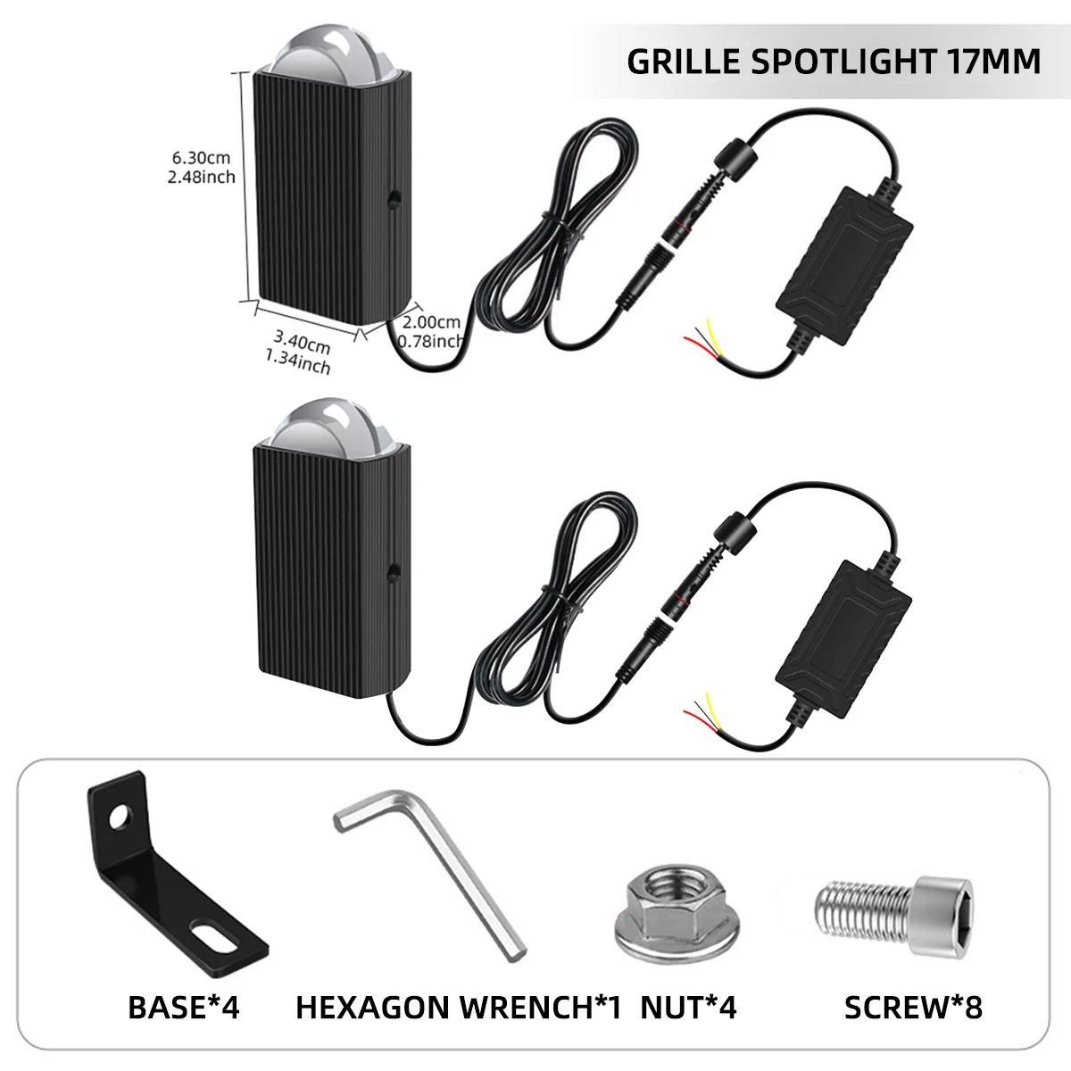 2 шт. Автомобильная светодиодная решетка, рабочий свет, дальний ближний свет, двухцветный вспомогательный прожектор для мотоцикла, супер лучший фары дальнего света 12-30 В, универсальный 
2 шт. Автомобильная светодиодная решетка, рабочий свет, дальний ближний свет, двухцветный вспомогательный прожектор для мотоцикла, супер лучший фары дальнего света 12-30 В, универсальный