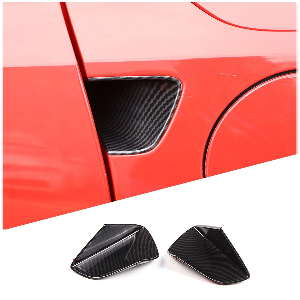 Real Carbon Fiber Door Handle Bowl Cover Trim Fit For Chevrolet Corvette C7 2014-2019
Real Carbon Fiber Door Handle Bowl Cover Trim Fit For Chevrolet Corvette C7 2014-2019