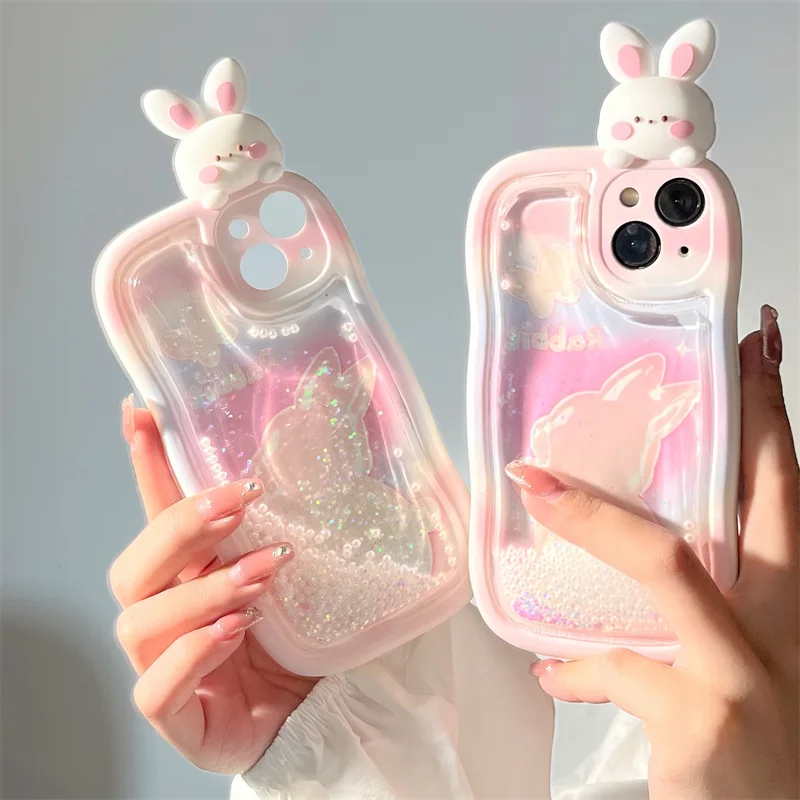 Lovely Quicksand Stereo Rabbit Phone Case Cover for IPhone 14 Plus 11 12 13 14 Pro Max Shockproof Cases for IPhone 14 Case
Lovely Quicksand Stereo Rabbit Phone Case Cover for IPhone 14 Plus 11 12 13 14 Pro Max Shockproof Cases for IPhone 14 Case
