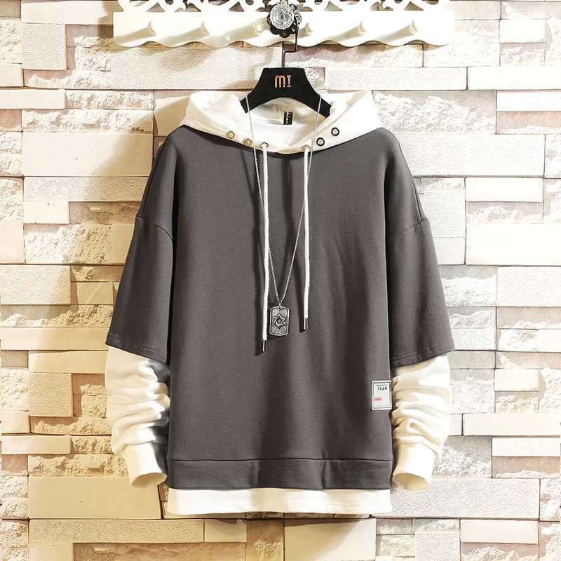 Men's hooded sweatshirt, large skateboard casual wear, hip hop, retail, spring and autumn clothing, black, fashion,
Men's hooded sweatshirt, large skateboard casual wear, hip hop, retail, spring and autumn clothing, black, fashion,