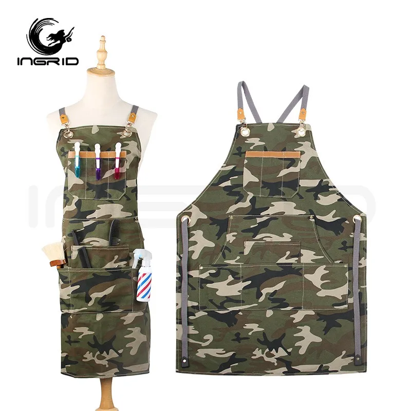 Amazon Camouflage Green Canvas Apron Can Be Printed, Washable Apron, Labor Protection Clothing, Salon Anti Fouling and Wear-resi
Amazon Camouflage Green Canvas Apron Can Be Printed, Washable Apron, Labor Protection Clothing, Salon Anti Fouling and Wear-resi