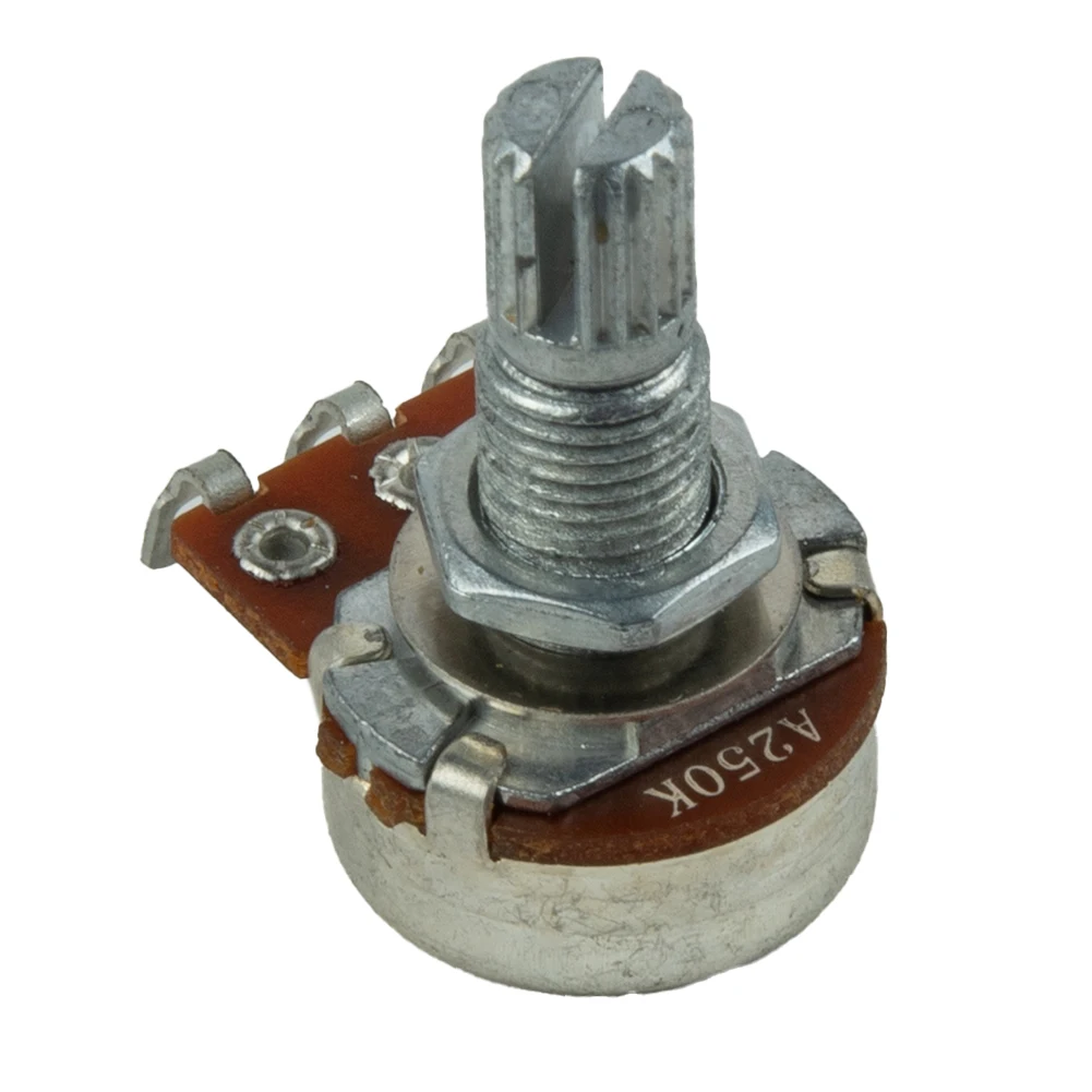 Brand New Guitar Potentiometer Guitar Parts/kits A500K Approx.10g Guitar Volume Tone Metal Plastic Potentiometer
Brand New Guitar Potentiometer Guitar Parts/kits A500K Approx.10g Guitar Volume Tone Metal Plastic Potentiometer