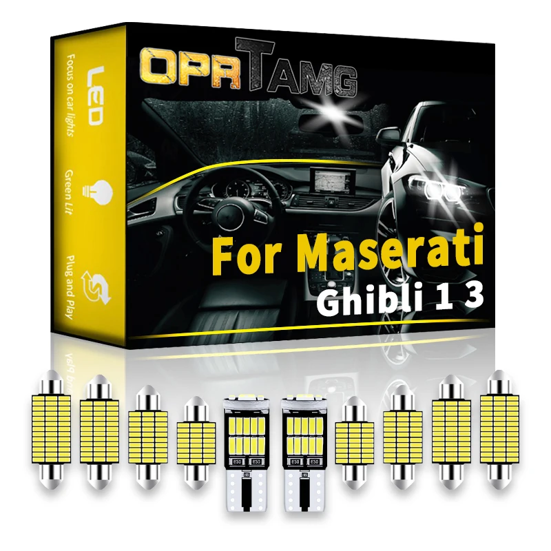 OPRTAMG для Maserati ghiсот 1 3 2002 2003 2004 2005 2006 2007 2008 2009 светодиодный 2010 2011-2012, комплект автомобильных светодиодных ламп для внутреннего освещения
OPRTAMG для Maserati ghiсот 1 3 2002 2003 2004 2005 2006 2007 2008 2009 светодиодный 2010 2011-2012, комплект автомобильных светодиодных ламп для внутреннего освещения