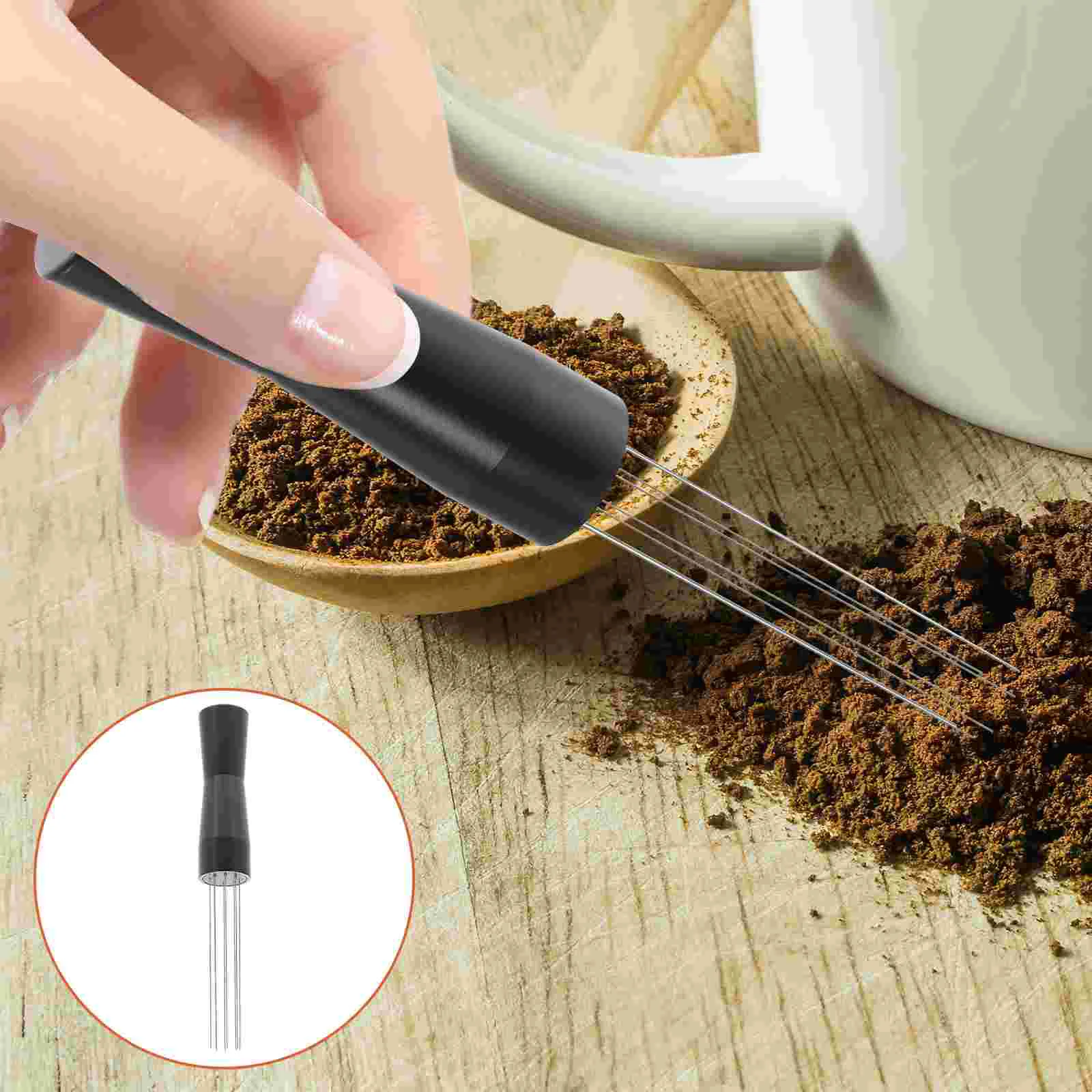 Coffee Espresso Tool Stirrer Needle Distribution Distributor Stirring Tamper Whisk Hand Powder Barista Type Leveler Stirrers
Coffee Espresso Tool Stirrer Needle Distribution Distributor Stirring Tamper Whisk Hand Powder Barista Type Leveler Stirrers