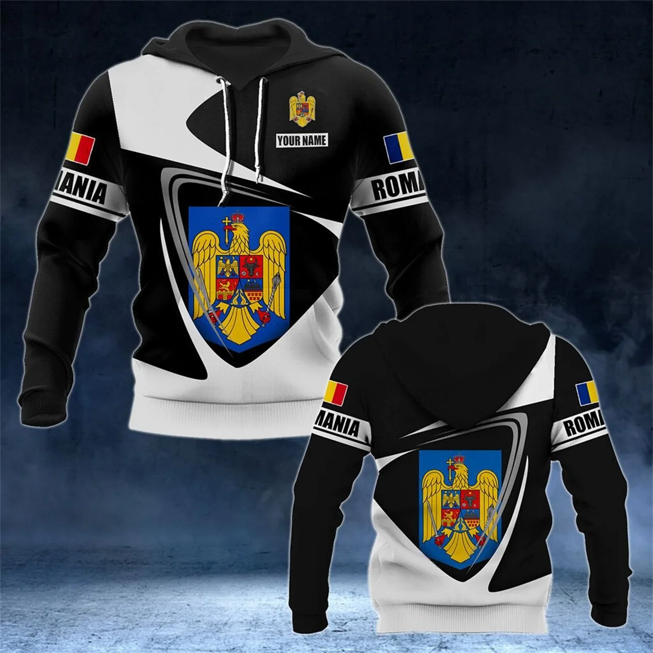 ROMANIA Eagle Flag Father Gift Custom 3D Full Print Zipper Hoodie Men Pullover Sweatshirt Hooded Jersey Tracksuits Outwear Coat
ROMANIA Eagle Flag Father Gift Custom 3D Full Print Zipper Hoodie Men Pullover Sweatshirt Hooded Jersey Tracksuits Outwear Coat