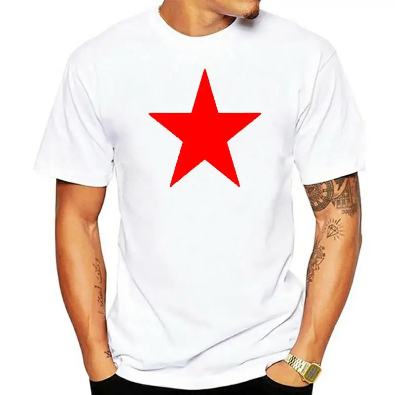 Camiseta negra de Estrella Roja, camiseta Retro, Punk, 70S, s-xxl, de verano
Camiseta negra de Estrella Roja, camiseta Retro, Punk, 70S, s-xxl, de verano