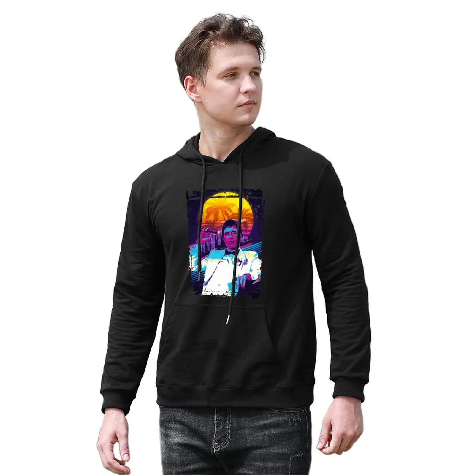 Scarface Retro Art Hoodies Mobster Gangster Drug Lord Legend Cotton Loose Pullover Hoodie Warm Oversized Nice Hoodie Men
Scarface Retro Art Hoodies Mobster Gangster Drug Lord Legend Cotton Loose Pullover Hoodie Warm Oversized Nice Hoodie Men