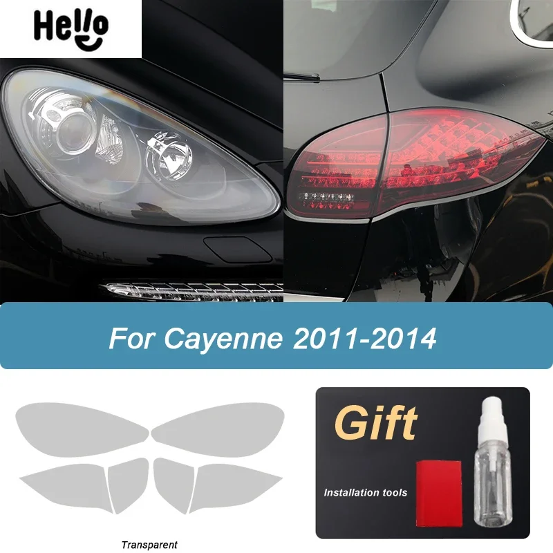 Защитная пленка для автомобильных фар Porsche Cayenne 958 2011-gift GTS Turbo, задний свет, дымчатый черный оттенок, Виниловая наклейка из ТПУ
Защитная пленка для автомобильных фар Porsche Cayenne 958 2011-gift GTS Turbo, задний свет, дымчатый черный оттенок, Виниловая наклейка из ТПУ