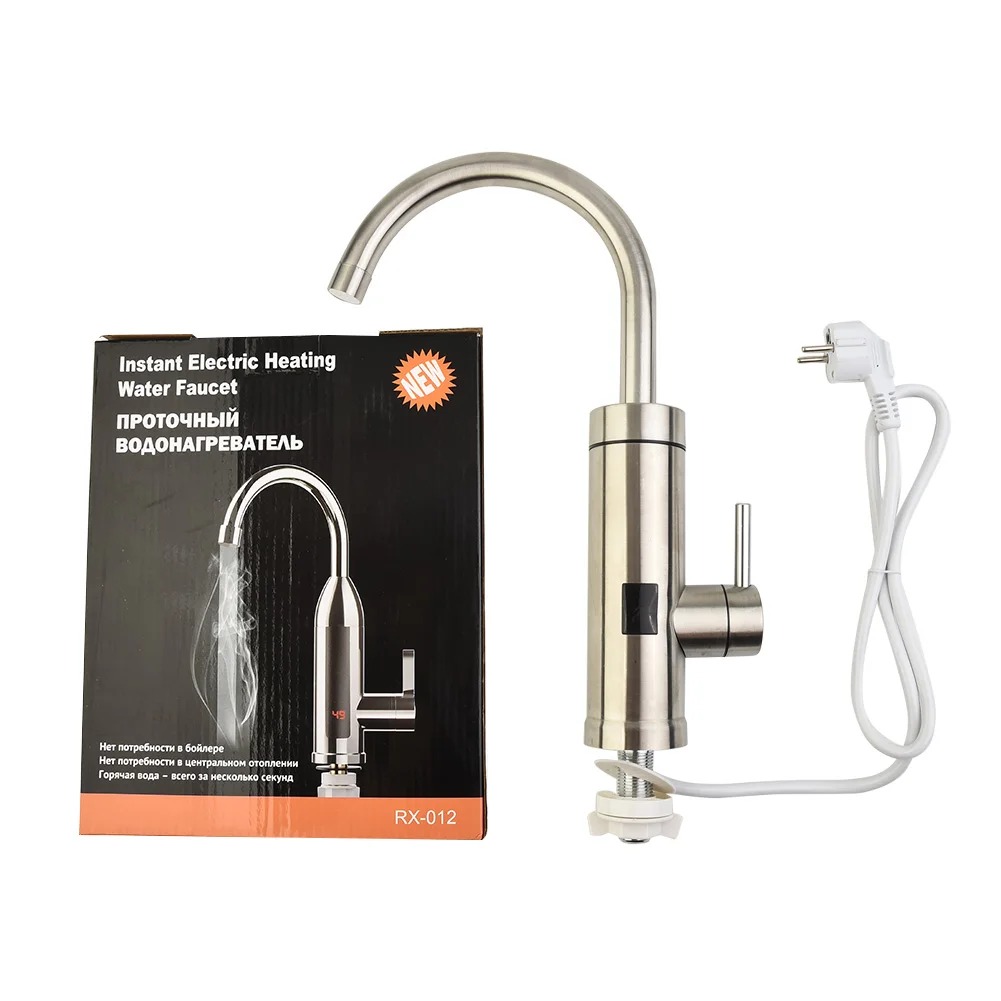 Water Heater Electric Faucet 0.15~0.6mpa 1.1m Long 1PCS 220v/50hz 3000W 4 Branch Diameters Brushed Stainless Steel
Water Heater Electric Faucet 0.15~0.6mpa 1.1m Long 1PCS 220v/50hz 3000W 4 Branch Diameters Brushed Stainless Steel