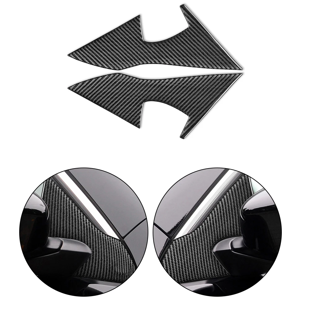 Real Carbon Fiber Side Rearview Mirror A-Pillar Trim Sticker For Accord 2014-17 Car Modification Accessories
Real Carbon Fiber Side Rearview Mirror A-Pillar Trim Sticker For Accord 2014-17 Car Modification Accessories