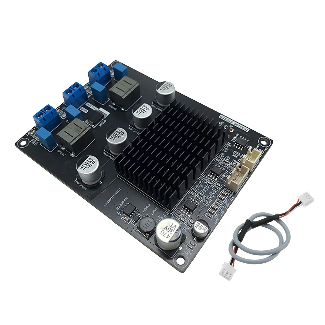 Плата цифрового усилителя TPA3250 130Wx2 высокой мощности 4A 32V класс D Плата усилителя звука с экранированным кабелем XH2.54mm-3P
Плата цифрового усилителя TPA3250 130Wx2 высокой мощности 4A 32V класс D Плата усилителя звука с экранированным кабелем XH2.54mm-3P