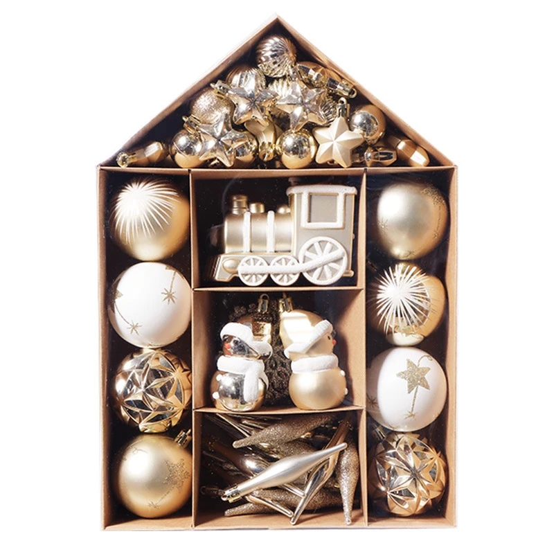 Christmas Special-Shaped Electroplating Christmas Trees Ornaments Decorations Christmas Ball Set
Christmas Special-Shaped Electroplating Christmas Trees Ornaments Decorations Christmas Ball Set