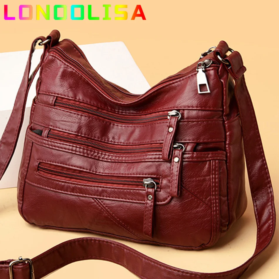 High Quality Women's Soft Leather Shoulder Bags Multi-Layer Pockets Classic Crossbody Bag Luxury Designer Handbags and Purses
High Quality Women's Soft Leather Shoulder Bags Multi-Layer Pockets Classic Crossbody Bag Luxury Designer Handbags and Purses