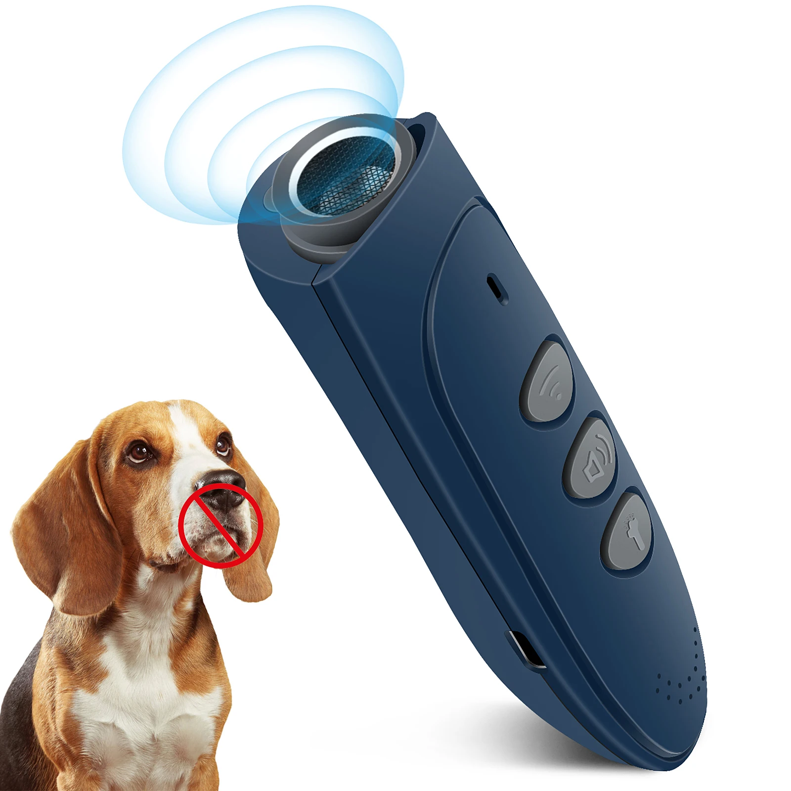 3 in 1 Pet Dog Training Equipment Ultrasonic Anti Bark Stop Barking Repeller Dogs Control Trainer Device With LED Flashlight
3 in 1 Pet Dog Training Equipment Ultrasonic Anti Bark Stop Barking Repeller Dogs Control Trainer Device With LED Flashlight
