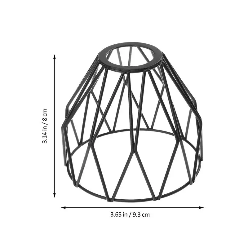 Lamp Shade Lampshade Iron Art Cage Chandelier Guard Cover Ceiling Lighting Lampshade Aisle Lamp Accessory for Home Bar
Lamp Shade Lampshade Iron Art Cage Chandelier Guard Cover Ceiling Lighting Lampshade Aisle Lamp Accessory for Home Bar