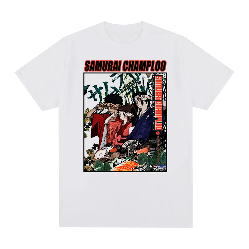 Винтажная Футболка Samurai Champloo, Хлопковая мужская футболка с японским Аниме Манга, новая футболка Wo, мужские топы
Винтажная Футболка Samurai Champloo, Хлопковая мужская футболка с японским Аниме Манга, новая футболка Wo, мужские топы