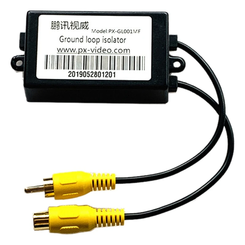 RCA Video Isolator Monitoring Video Interference AV Video Filter Eliminates Strong Current Horizontal Grain Snowflake
RCA Video Isolator Monitoring Video Interference AV Video Filter Eliminates Strong Current Horizontal Grain Snowflake