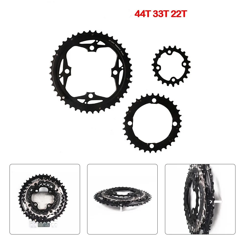 3pcs Bike GXP Chainring 44-33-22T 104bcd MTB Chainring For SRAM S1000 3x10 Speed Black Cycling Accessories Components Parts
3pcs Bike GXP Chainring 44-33-22T 104bcd MTB Chainring For SRAM S1000 3x10 Speed Black Cycling Accessories Components Parts