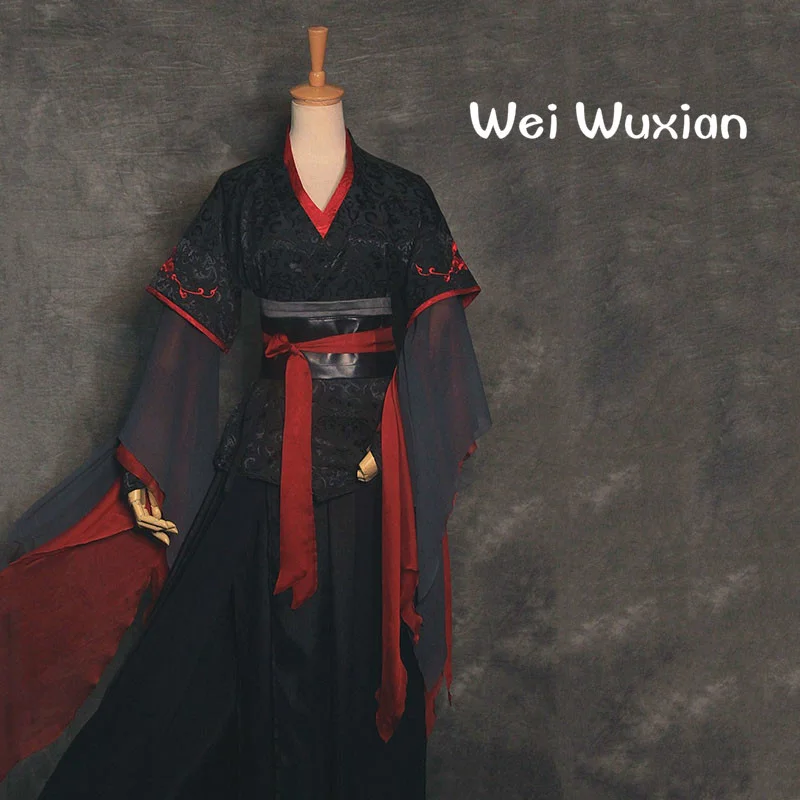 TV Cosplay Wei Wuxian Anime Costume Grandmaster Of Demonic Cultivation Cosplay Mo Dao Zu Shi China Embroidery Hanfu Suit
TV Cosplay Wei Wuxian Anime Costume Grandmaster Of Demonic Cultivation Cosplay Mo Dao Zu Shi China Embroidery Hanfu Suit