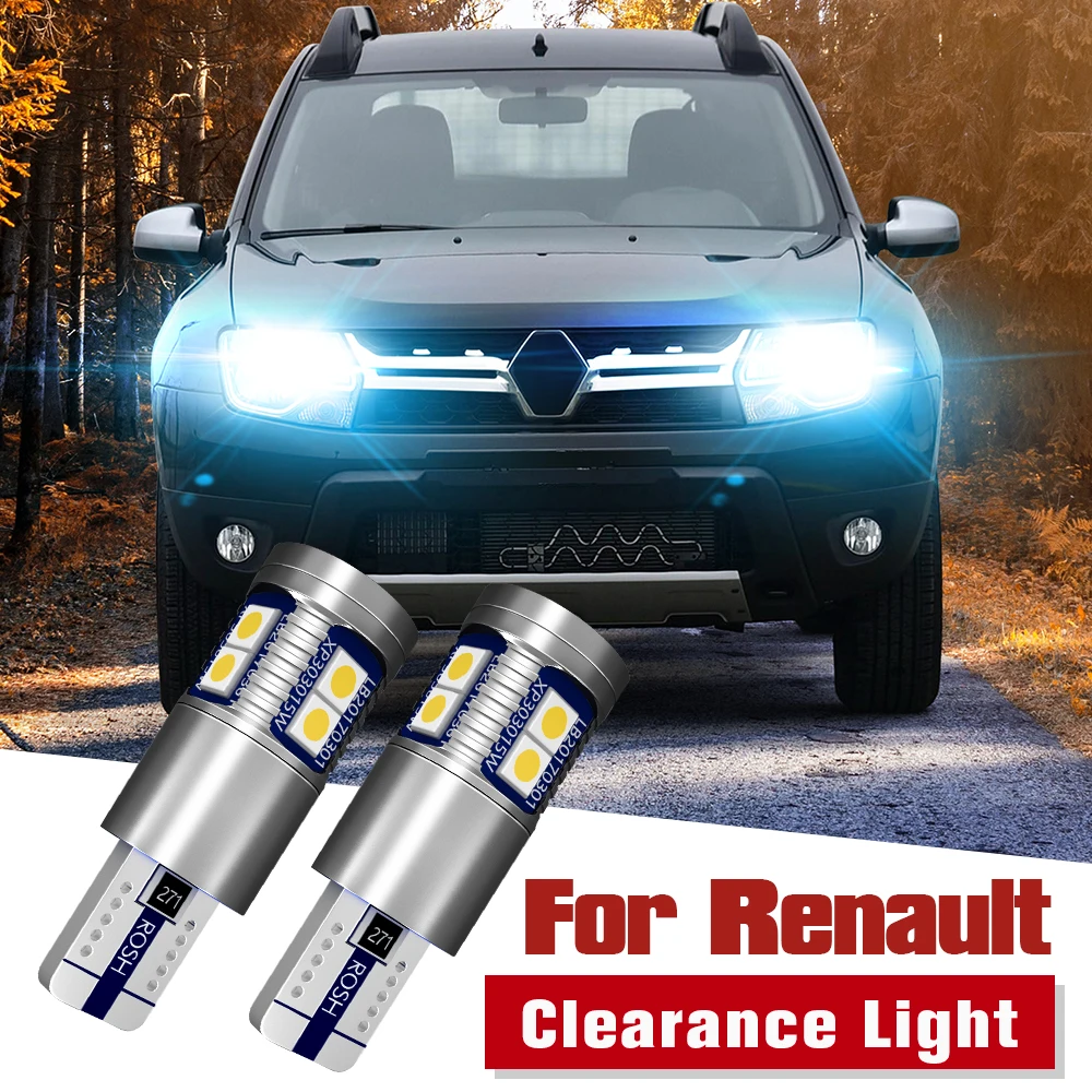 2x LED Parking Light W5W T10 Canbus For Renault Avantime Alaskan Captur Dokker Duster Kangoo Modus Koleos Logan Sandero Fluence
2x LED Parking Light W5W T10 Canbus For Renault Avantime Alaskan Captur Dokker Duster Kangoo Modus Koleos Logan Sandero Fluence
