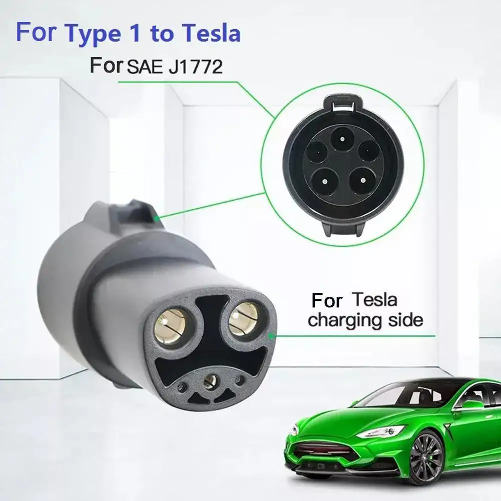 EV Charger Adapter Electric Car Charging Connector for Tesla Model X Y 3 S SAE J1772 Type 1 To Adapter for Tesla Car Chargi V7J5
EV Charger Adapter Electric Car Charging Connector for Tesla Model X Y 3 S SAE J1772 Type 1 To Adapter for Tesla Car Chargi V7J5