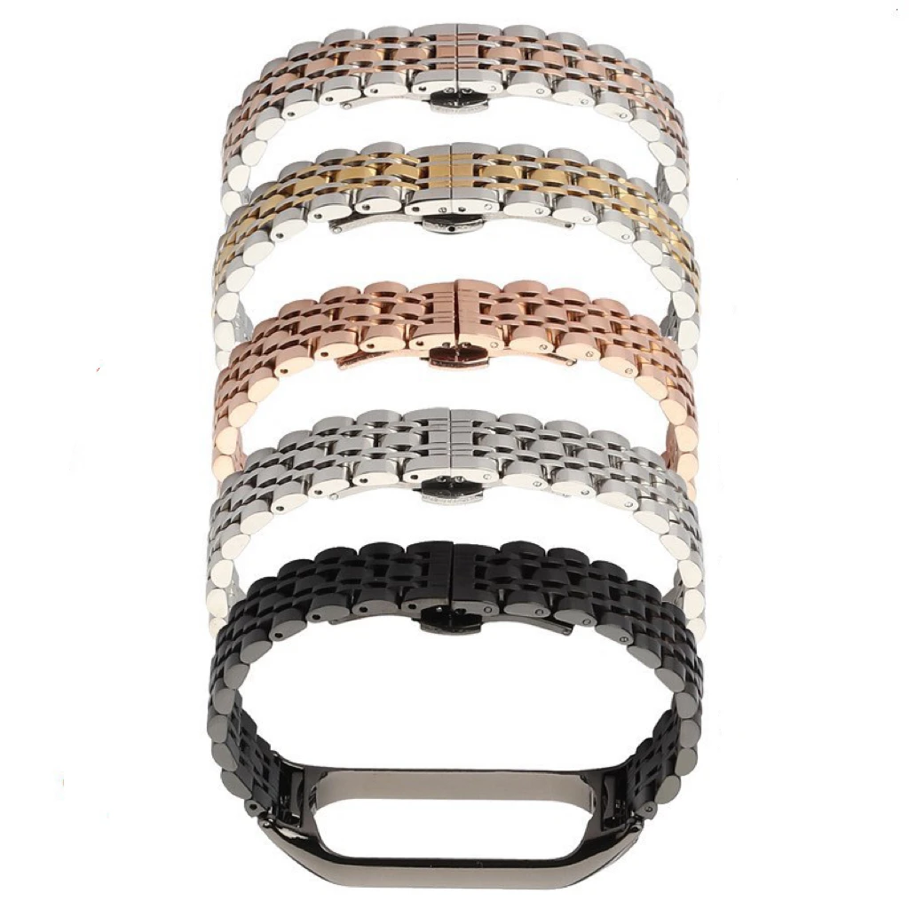 Applicable to Watch Straps for Xiaomi Mi Band 7 6 5 4 3 Metal Bracelet Watchband for MiBand stainless steel Smartwatch bands
Applicable to Watch Straps for Xiaomi Mi Band 7 6 5 4 3 Metal Bracelet Watchband for MiBand stainless steel Smartwatch bands