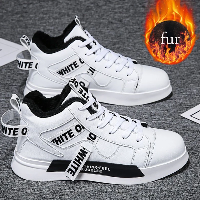 2022 Autumn Winter New Men's Fashion Rest High-Top Shoes High-Quality Comfortable PU Leather Sports Color Keep Warm Sneakers 44
2022 Autumn Winter New Men's Fashion Rest High-Top Shoes High-Quality Comfortable PU Leather Sports Color Keep Warm Sneakers 44